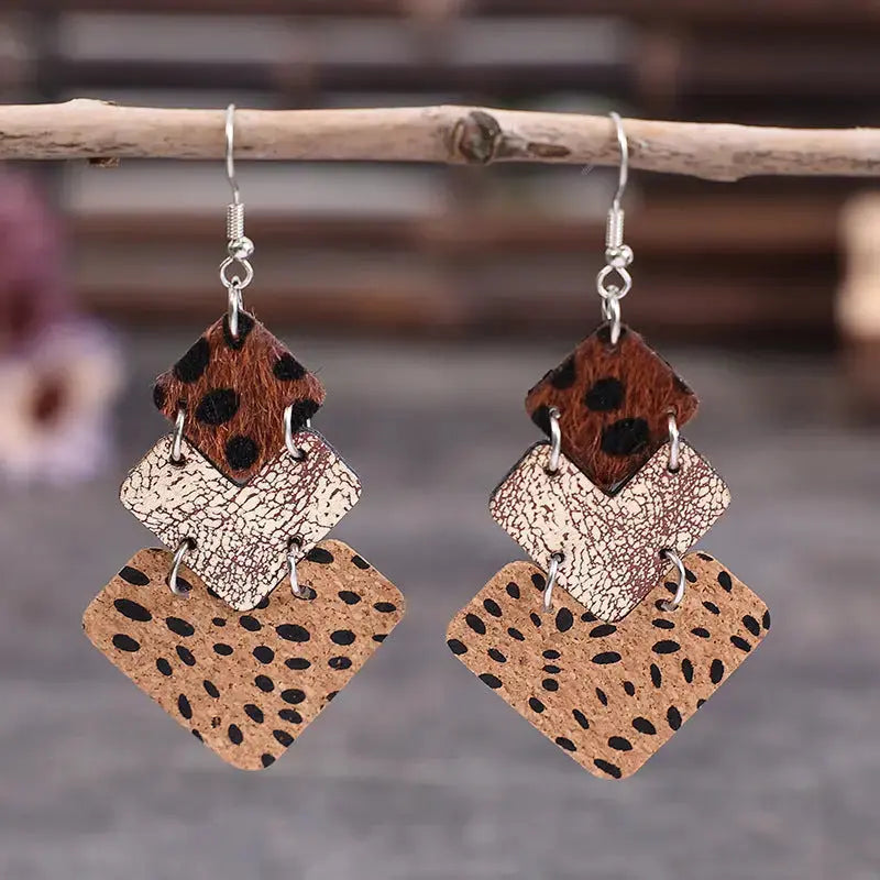 Lovcia Alloy Drop Earrings-Earrings-Sand-One Size-Sand