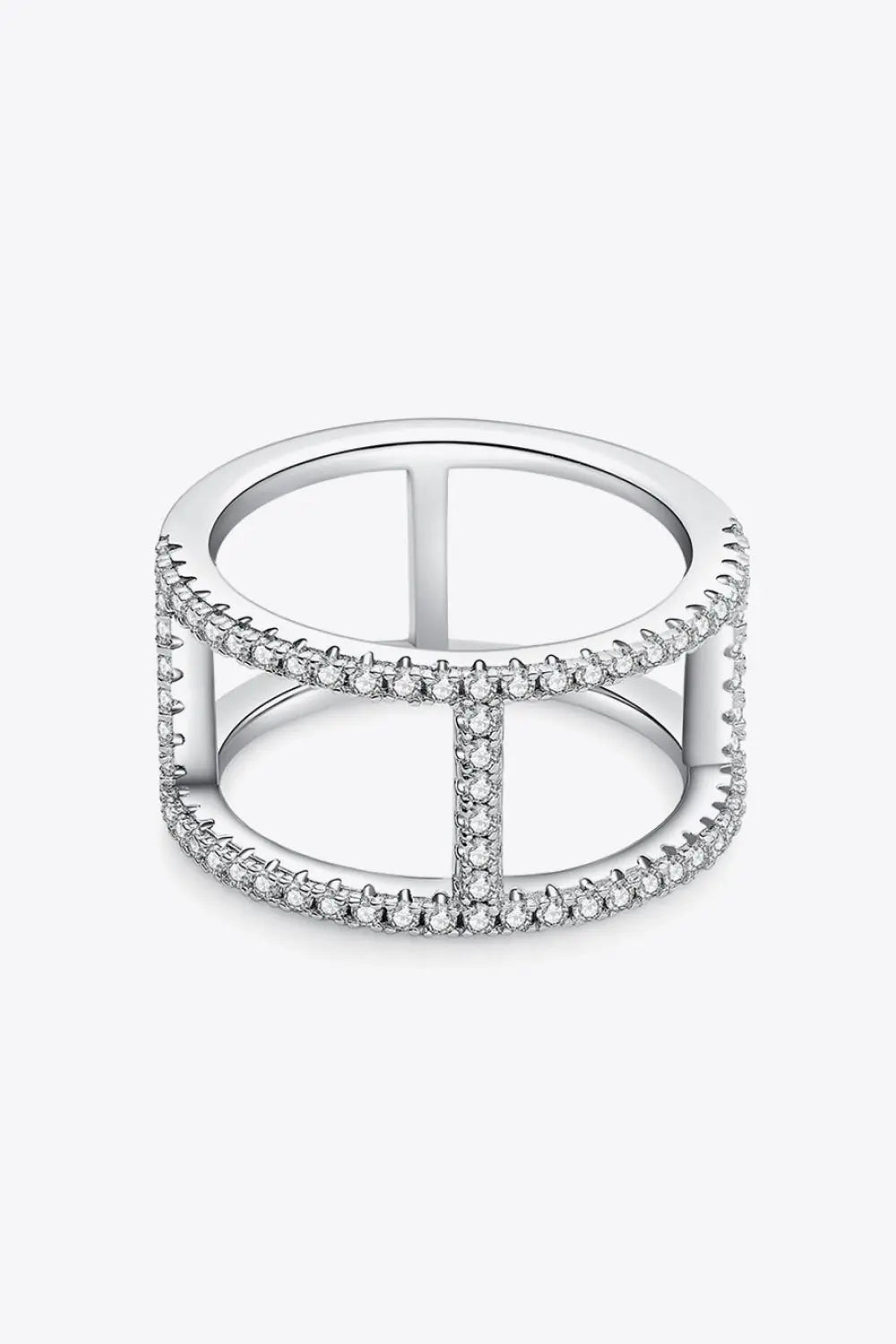 Lovcia Always Get Better Moissanite Ring-Rings-Silver-5.5-Silver