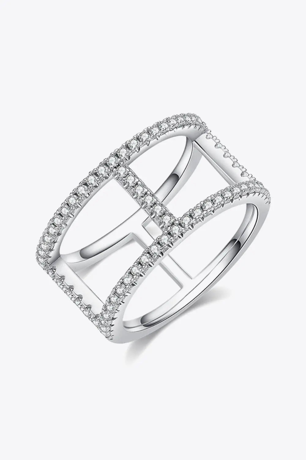 Lovcia Always Get Better Moissanite Ring-Rings-Silver-5.5-Silver