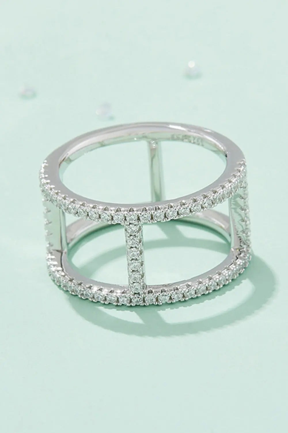 Lovcia Always Get Better Moissanite Ring-Rings-Silver-5.5-Silver