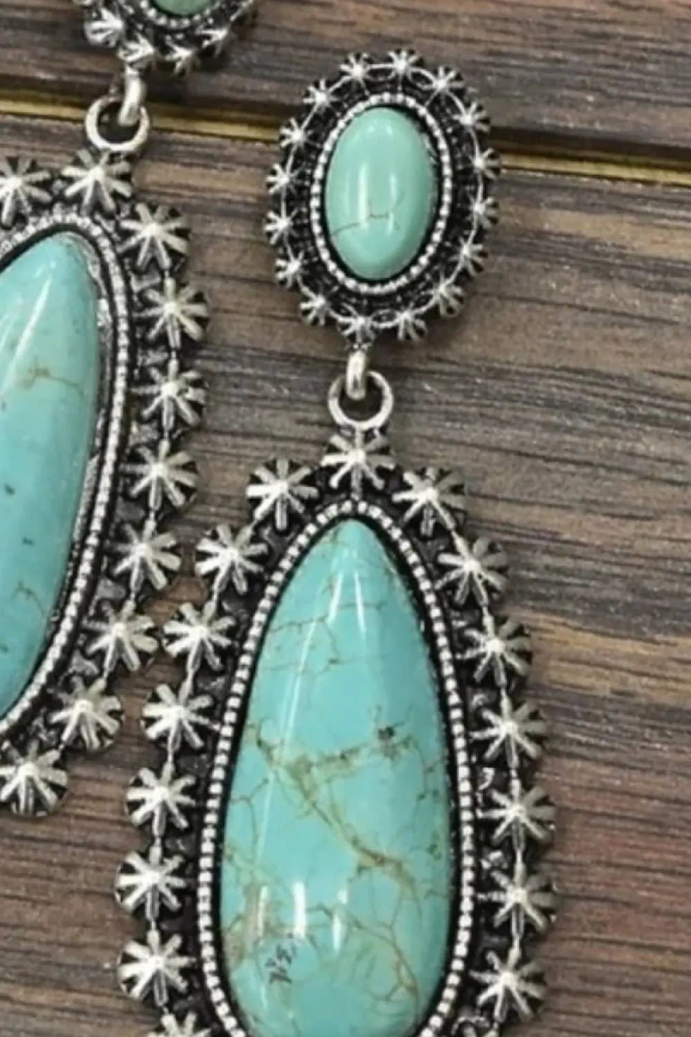 Lovcia Artificial Turquoise Earrings-Earrings-Turquoise-One Size-Turquoise