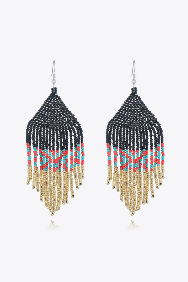 LOVCIA Beaded Dangle Earrings