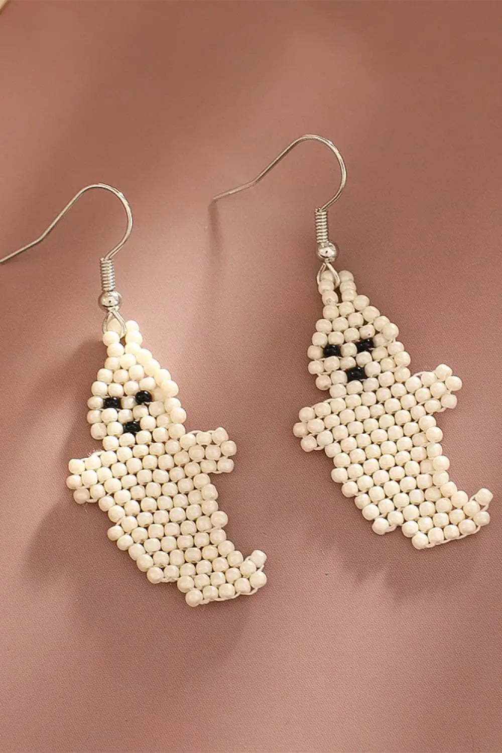 Lovcia Beaded Dangle Earrings-Earrings-Black-One Size-Black