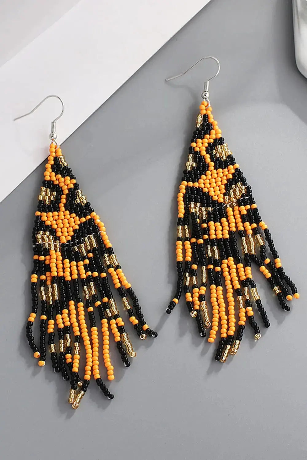 Lovcia Beaded Dangle Earrings-Earrings-Sherbet-One Size-Sherbet