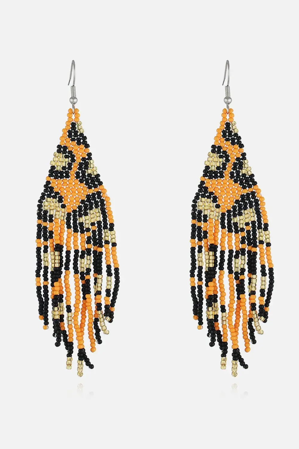 Lovcia Beaded Dangle Earrings-Earrings-Sherbet-One Size-Sherbet
