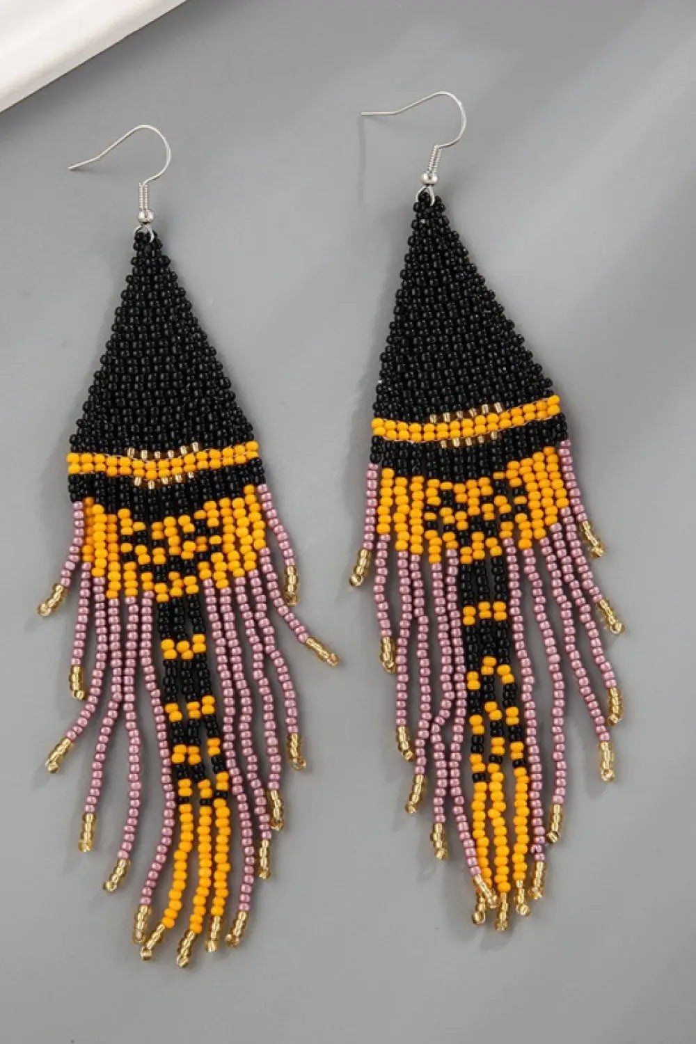 Lovcia Beaded Dangle Earrings-Earrings-Style A-One Size-Style A