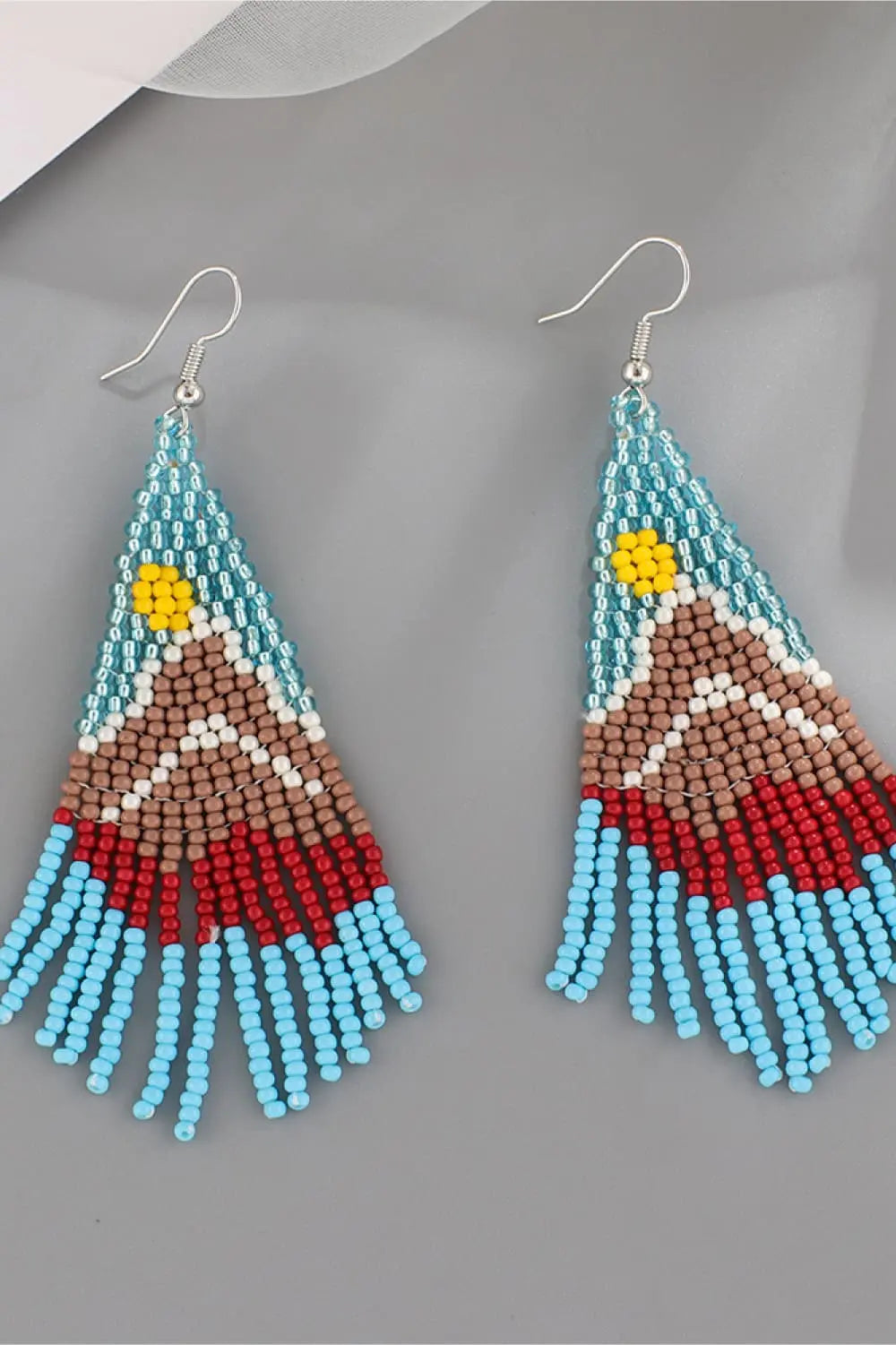 Lovcia Beaded Dangle Earrings-Earrings-Style A-One Size-Style A
