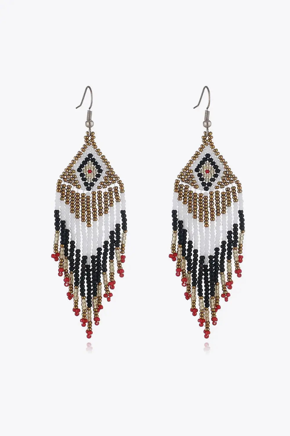 Lovcia Beaded Dangle Earrings-Earrings-Style C-One Size-Style C