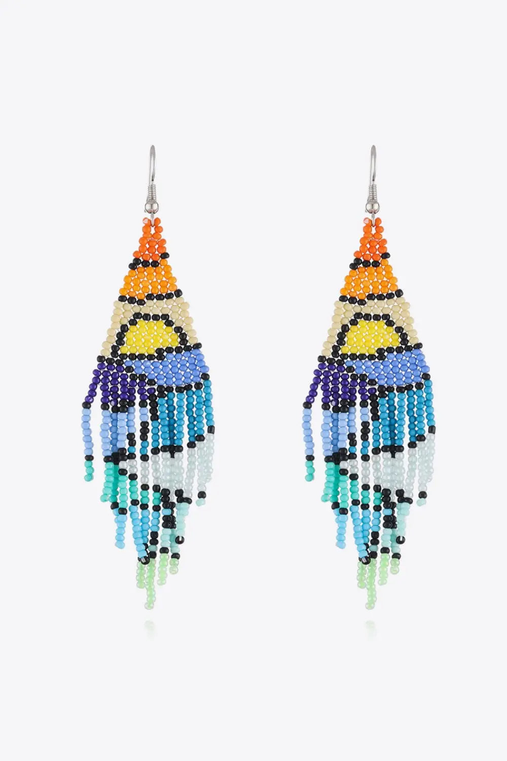 Lovcia Beaded Dangle Earrings-Earrings-Style D-One Size-Style D