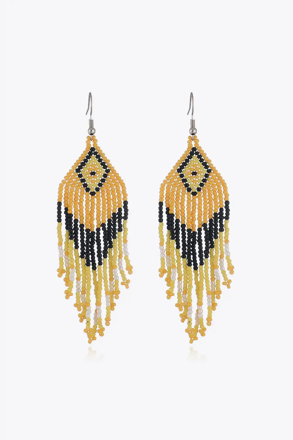 Lovcia Beaded Dangle Earrings-Earrings-Style E-One Size-Style E