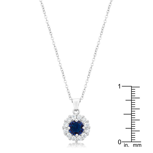 Lovcia Blue Bella Bridal Elegance Pendant-Pendants-