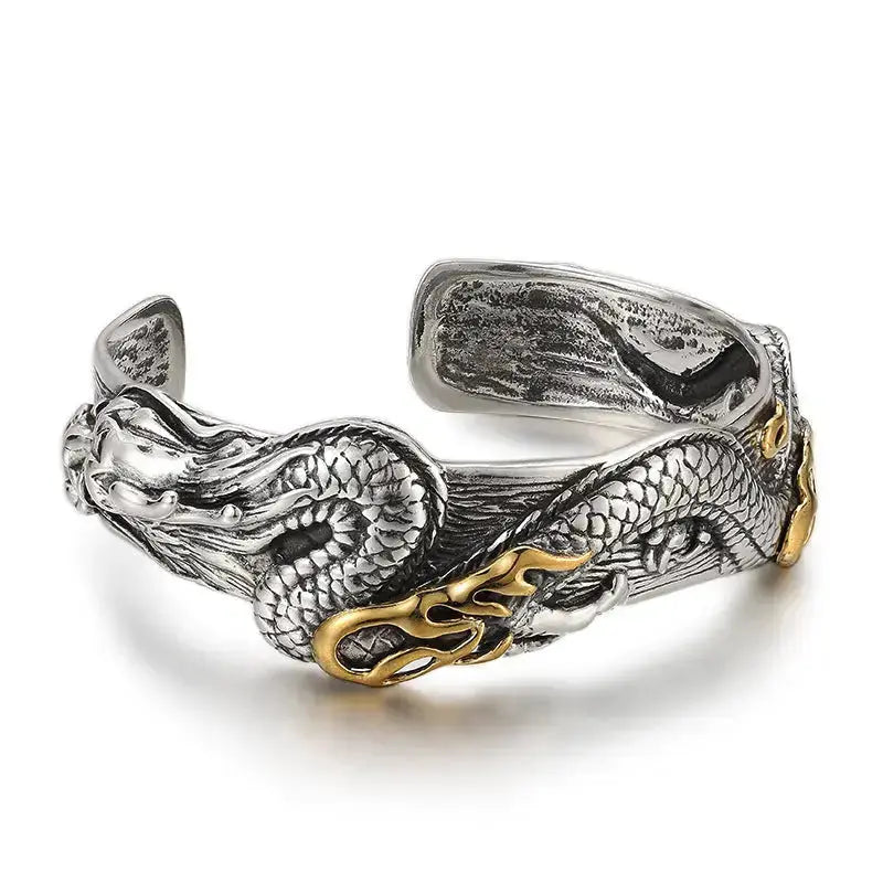 Lovcia Bold and Stylish Marcasite Retro Classic Domineering Bracelet - Unisex Fashion Statement-Bracelets-925silver-Open one size fits all-925silver
