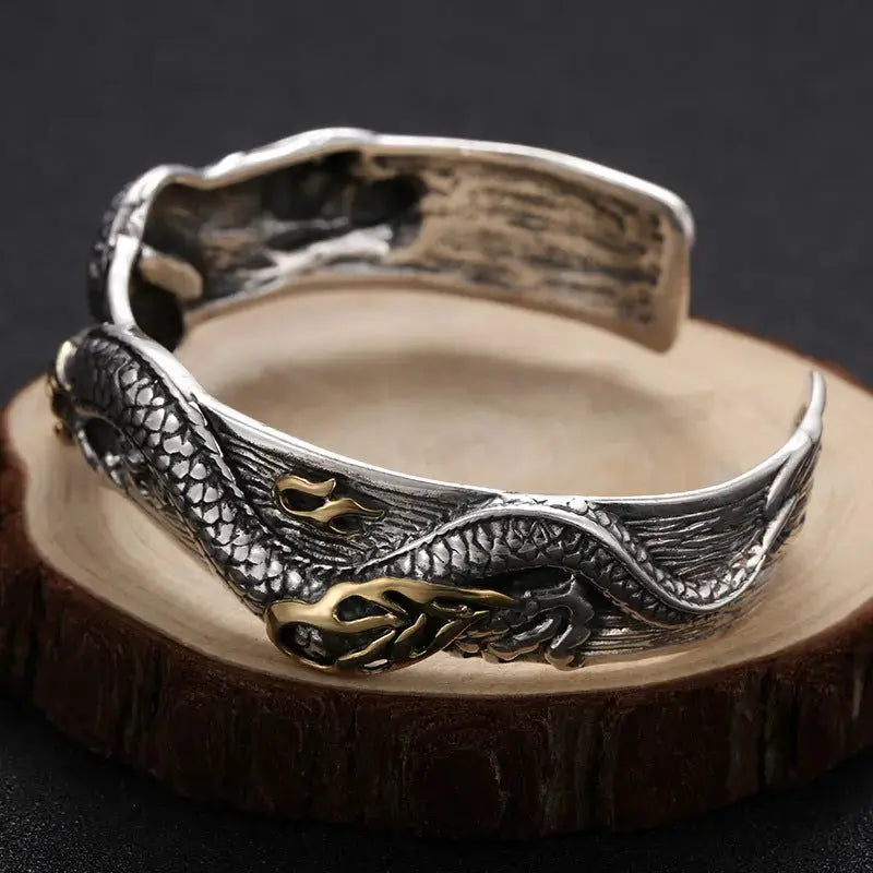 Lovcia Bold and Stylish Marcasite Retro Classic Domineering Bracelet - Unisex Fashion Statement-Bracelets-925silver-Open one size fits all-925silver
