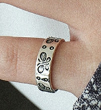 Lovcia Butterfly 925 Sterling Silver Adjustable Ring-Rings-Small Size-Small Size