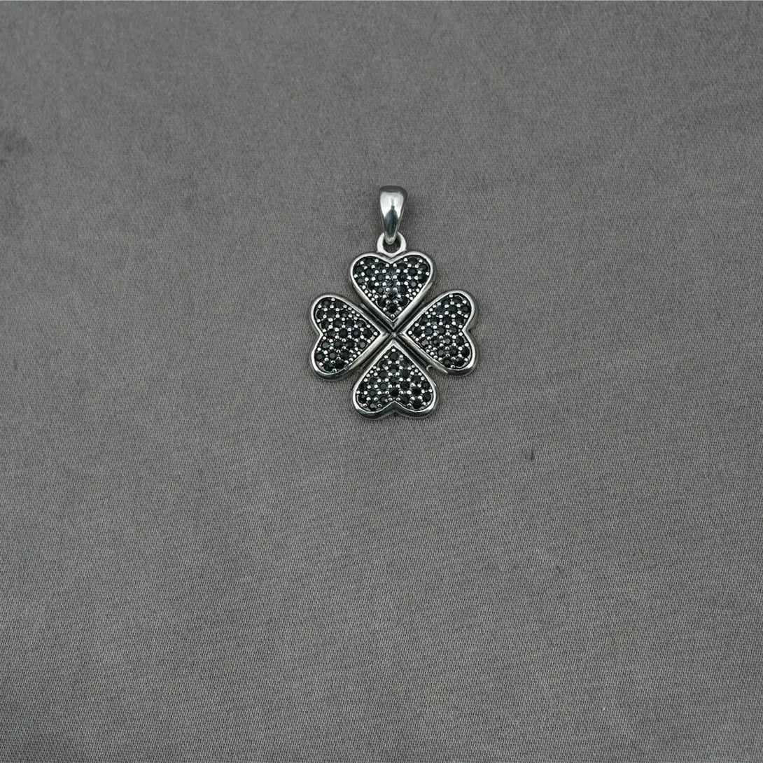 Lovcia Charming Floral Rhinestone Pendant - Elevate Your Fashion OL Style-Charms & Pendants-Large Pendant-Large Pendant