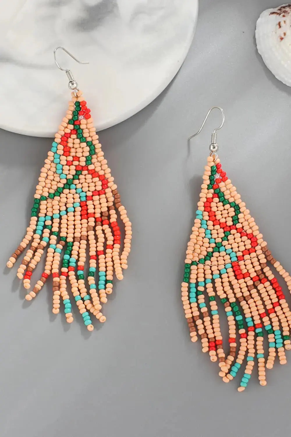 Lovcia Christmas Beaded Earrings-Earrings-Style A-One Size-Style A