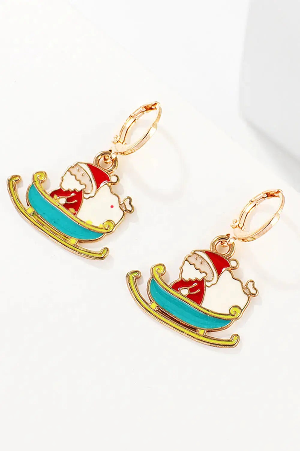Lovcia Christmas Theme Alloy Earrings-Earrings-Style A-One Size-Style A