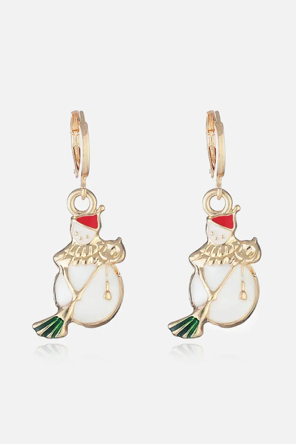 Lovcia Christmas Theme Alloy Earrings-Earrings-Style D-One Size-Style D