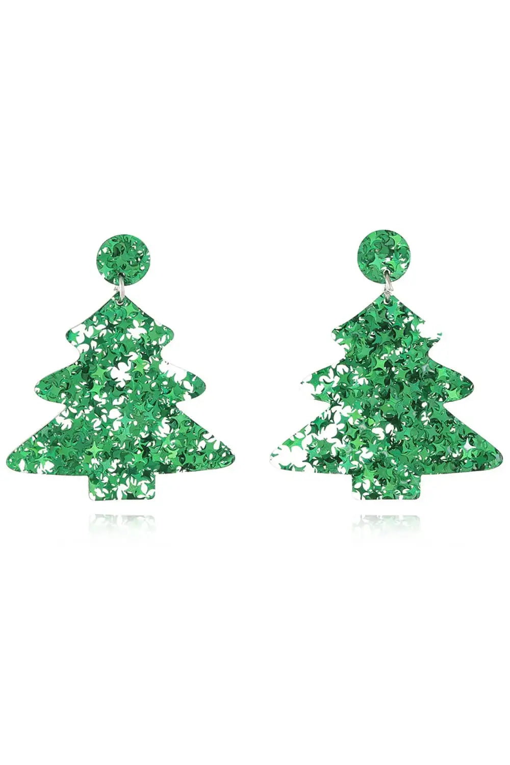 Lovcia Christmas Tree Acrylic Earrings-Earrings-Green//Style B-One Size-Green//Style B