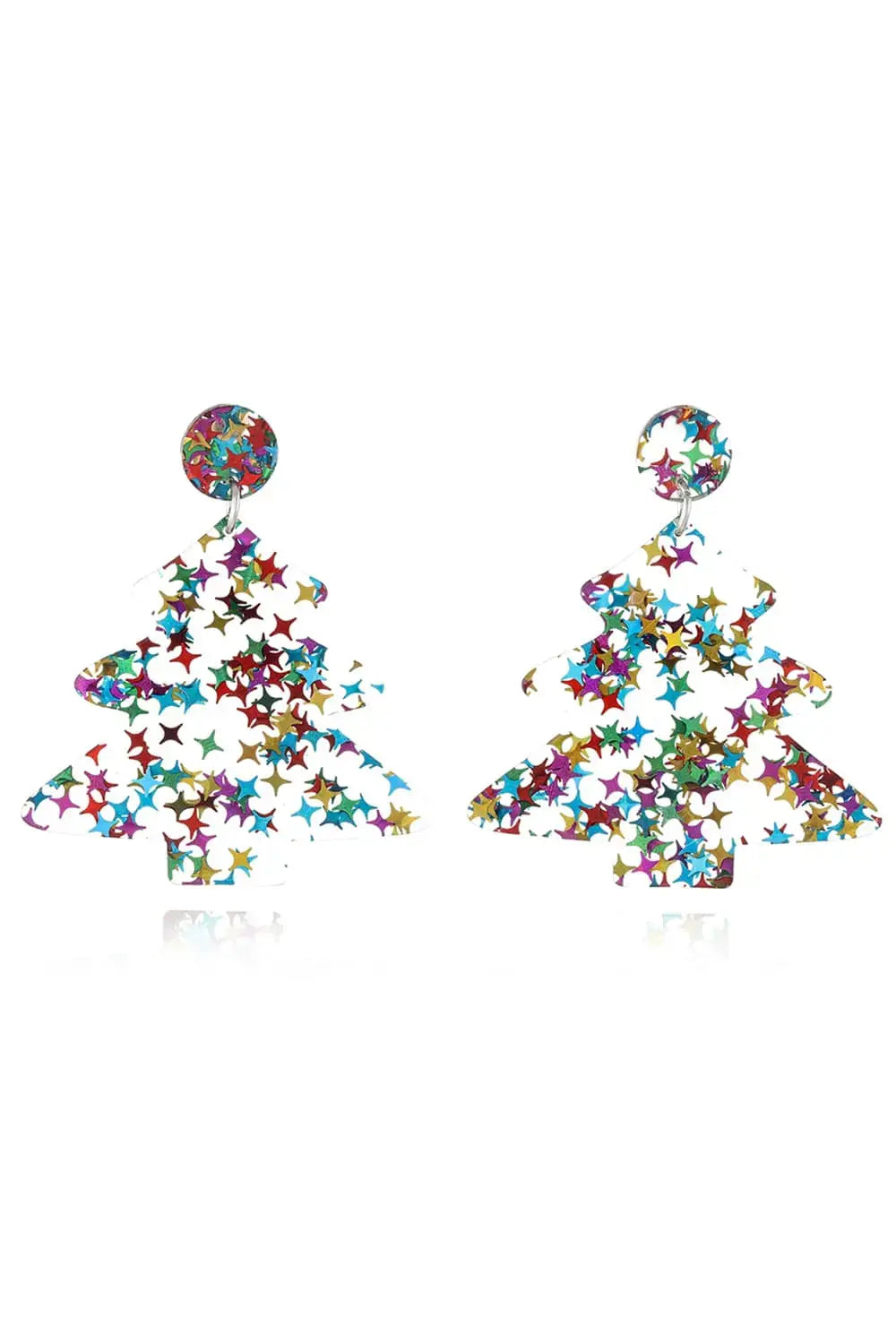 Lovcia Christmas Tree Acrylic Earrings-Earrings-Multi/Style B-One Size-Multi/Style B
