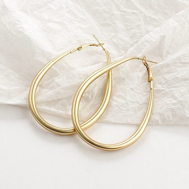 Lovcia Classic and Trendy Hoops Knots and More Versatile Gold Plated Earrings Collection-Earrings-Gold-E-Gold