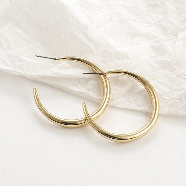Lovcia Classic and Trendy Hoops Knots and More Versatile Gold Plated Earrings Collection-Earrings-Gold-G-Gold