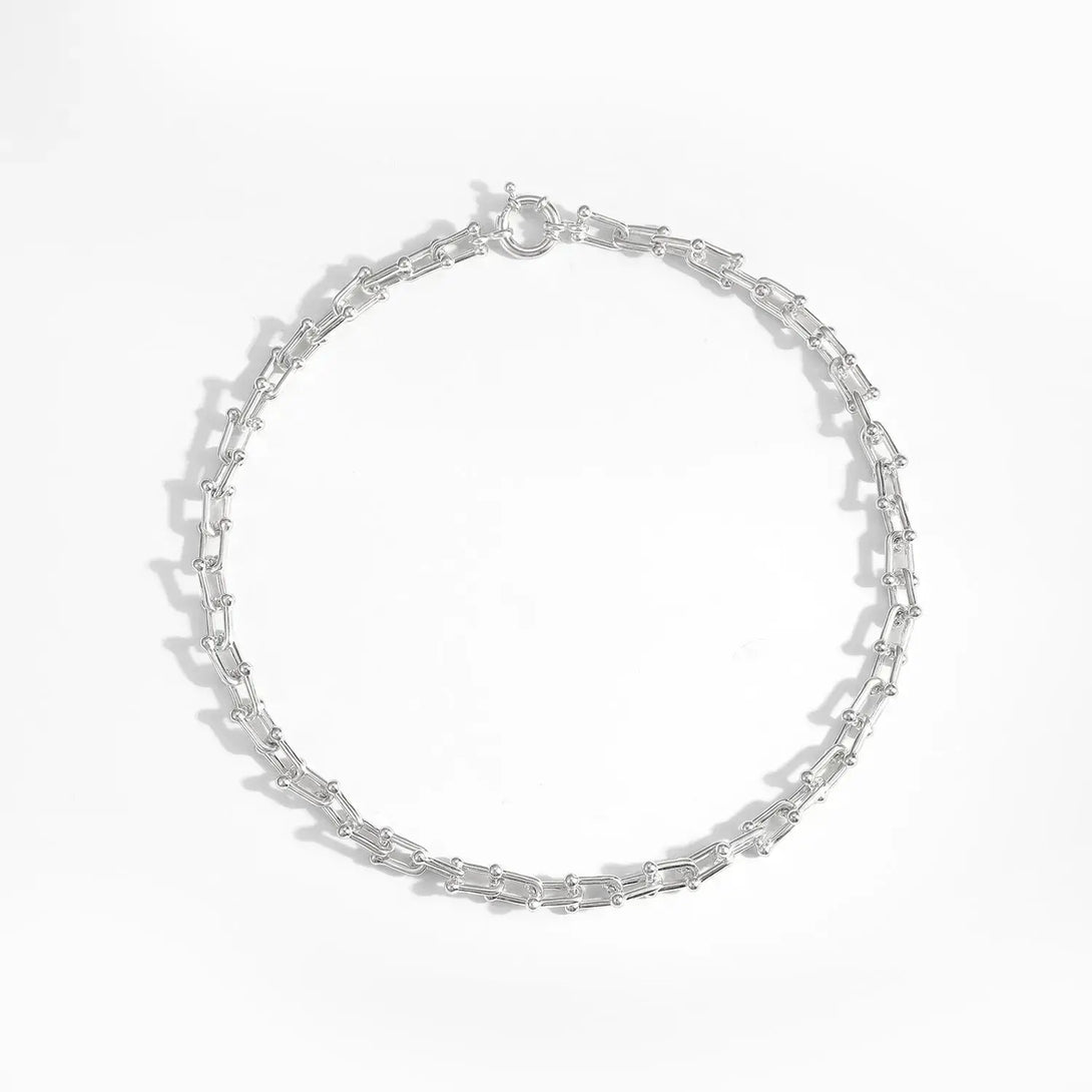 Lovcia Classic Hollow Chain Fashion 925 Sterling Silver Necklace-Necklaces-