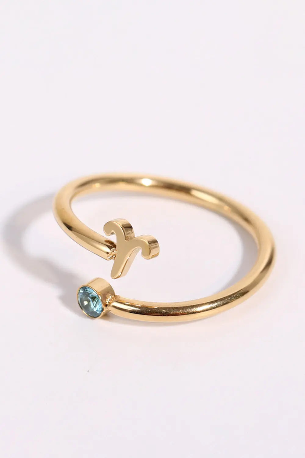 Lovcia Constellation Stainless Steel Bypass Ring-Rings-Aries-One Size-Aries
