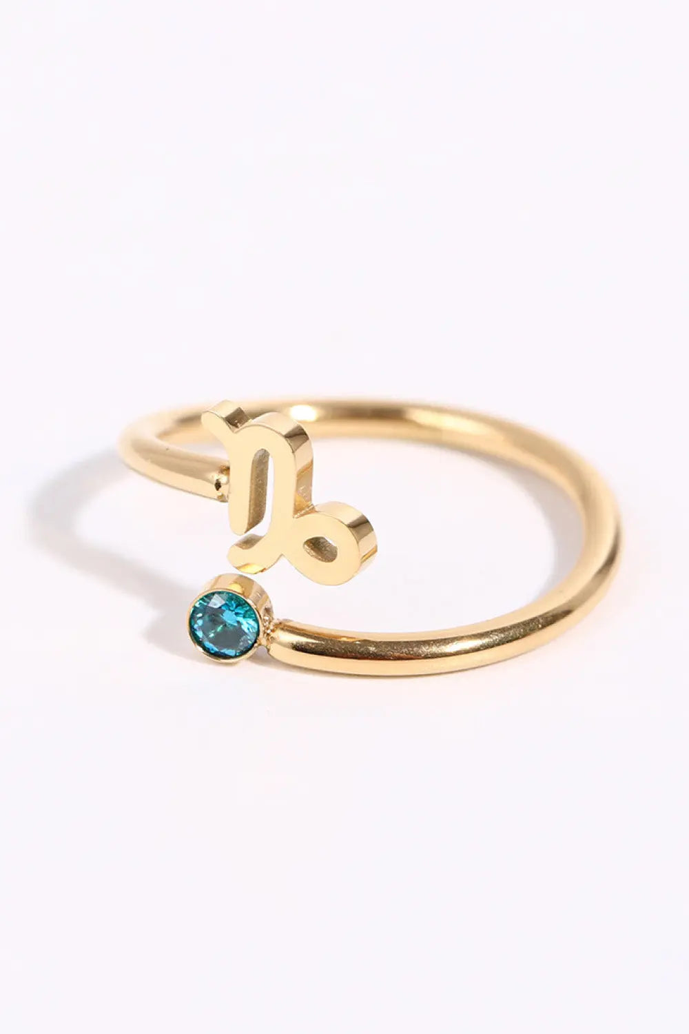Lovcia Constellation Stainless Steel Bypass Ring-Rings-Capricornus-One Size-Capricornus