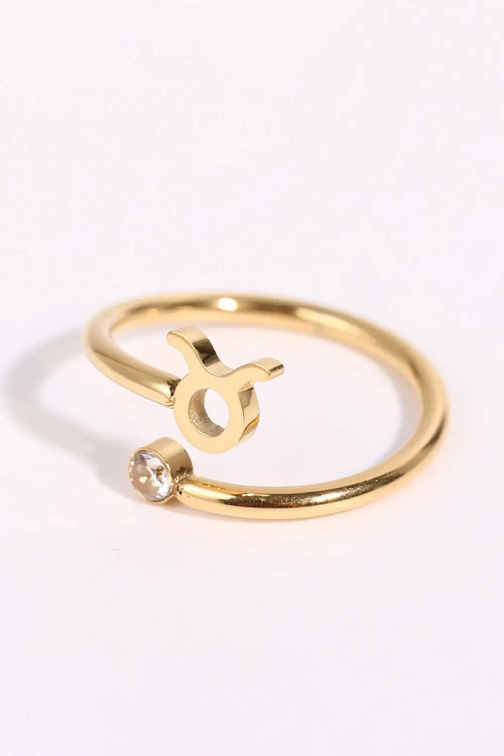 Lovcia Constellation Stainless Steel Bypass Ring-Rings-Taurus-One Size-Taurus
