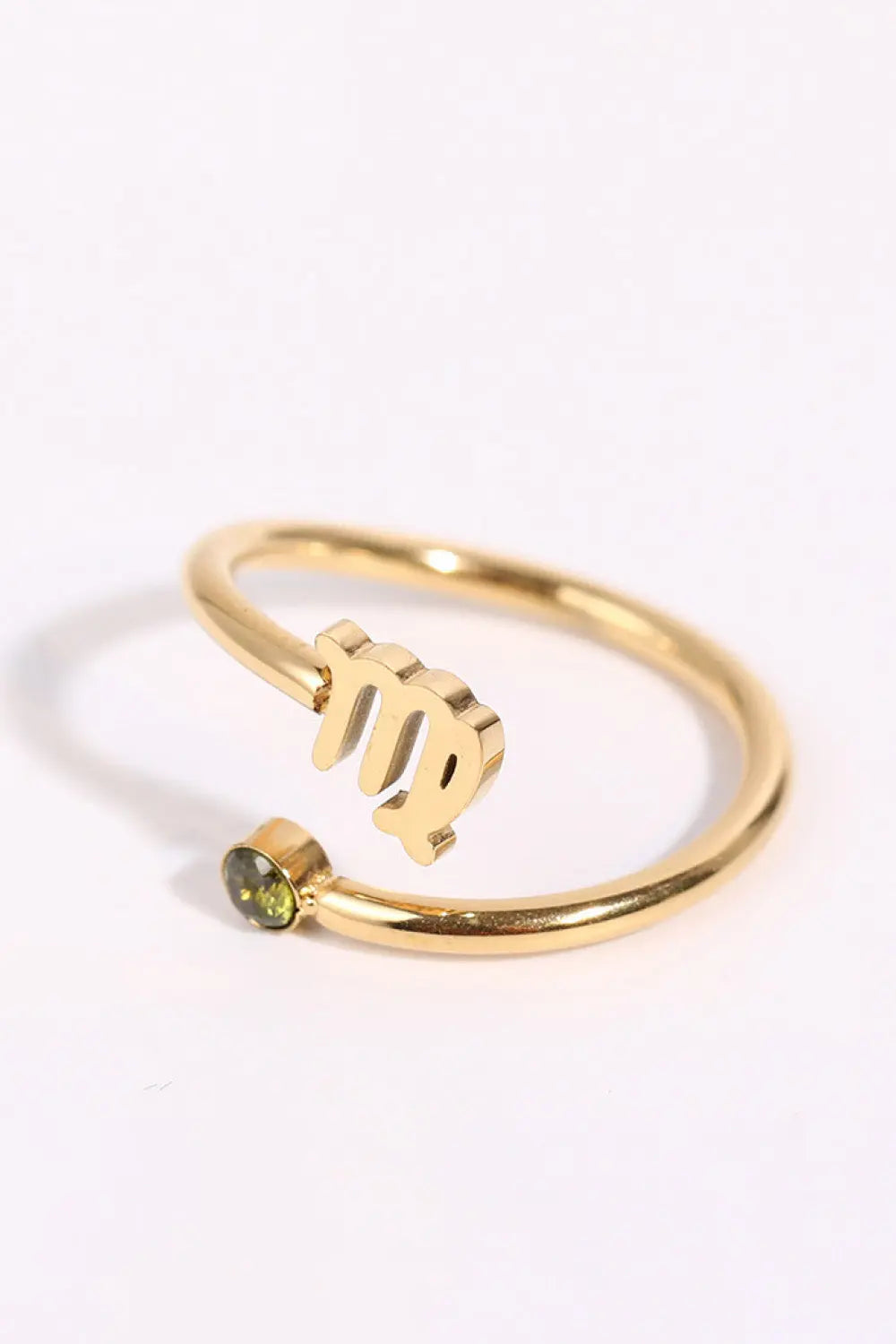 Lovcia Constellation Stainless Steel Bypass Ring-Rings-Virgo-One Size-Virgo