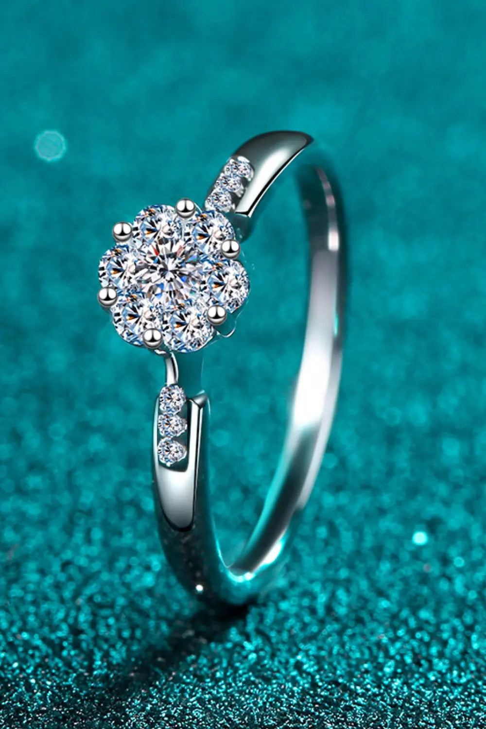 Lovcia Create Your Dream Life Moissanite Ring-Rings-Silver-5-Silver