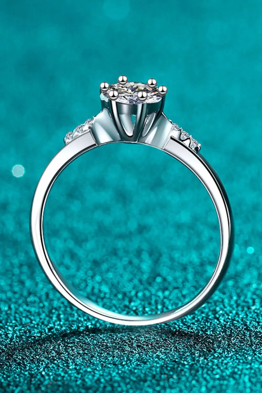 Lovcia Create Your Dream Life Moissanite Ring-Rings-Silver-5-Silver