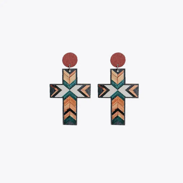 Lovcia Cross Drop Earrings-Earrings-Style A-One Size-Style A