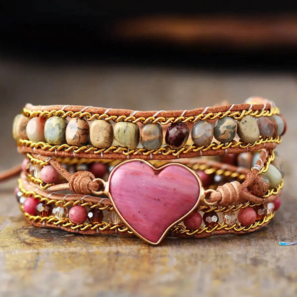 Lovcia Crystal Bead Bracelet-Bracelets-Multicolor-One Size-Multicolor