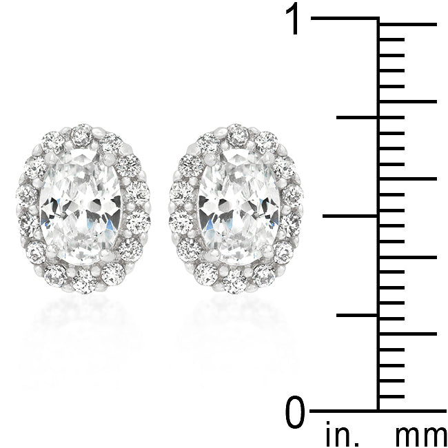 Lovcia Elegant Antique-Inspired Clear Stone Earrings-Earrings-
