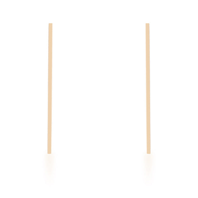 Lovcia Elegant Gold Line Drop Earrings by Carolee-Earrings-