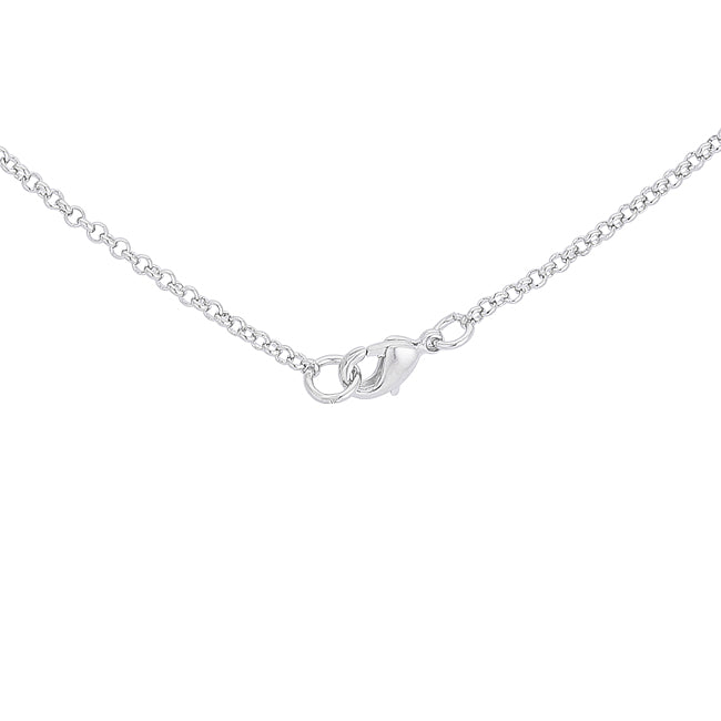 Lovcia Elegant Radiance Pave X Pendant Necklace-Pendants-