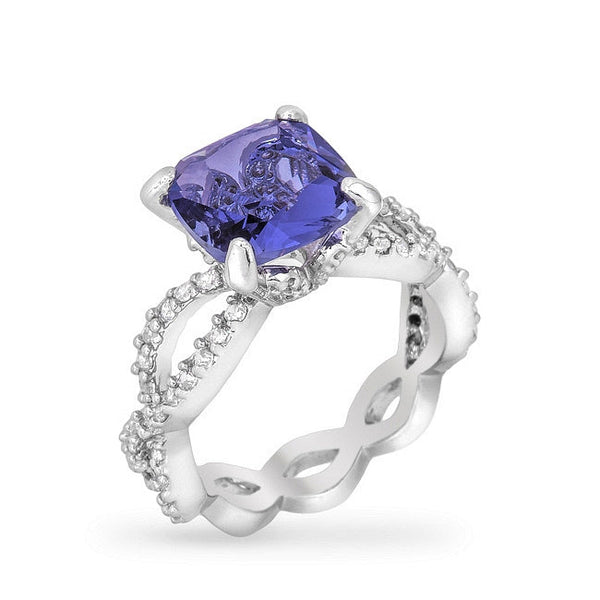 Lovcia Elegant Uptown Tanzanite Ring-Rings-5-5