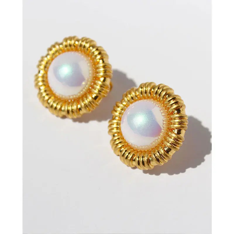 Lovcia Elegant Women's Clip-On Earrings Without Ear Holes-Earrings-Ear studs-Ear studs
