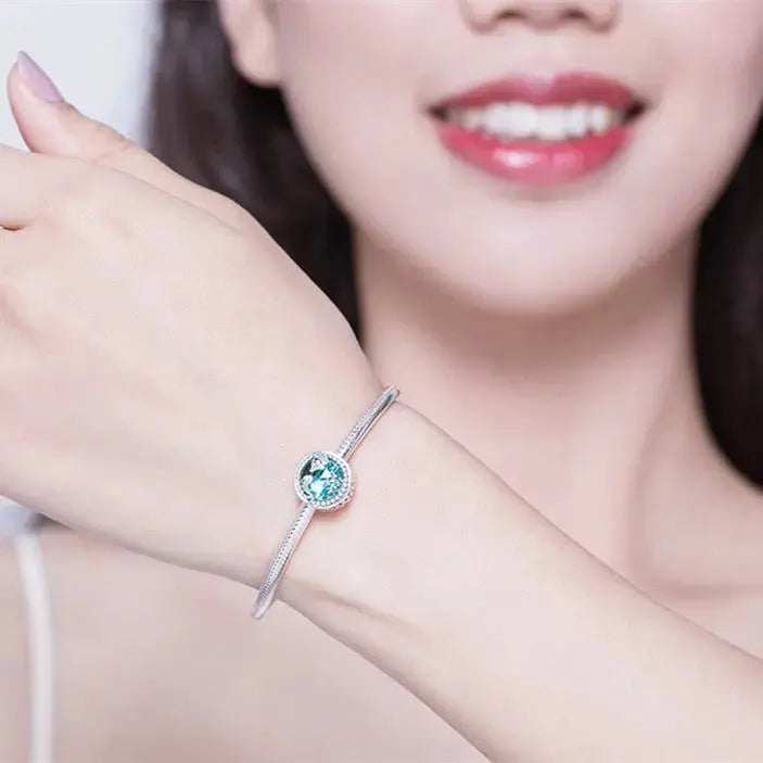Lovcia Enchanting 925 Sterling Silver Underwater World Beaded Bracelet for Women - Embrace the Sublime-Bracelets-17cm-925 silver-17cm