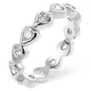Lovcia Eternal Heart Linked Ring-Rings-5-5