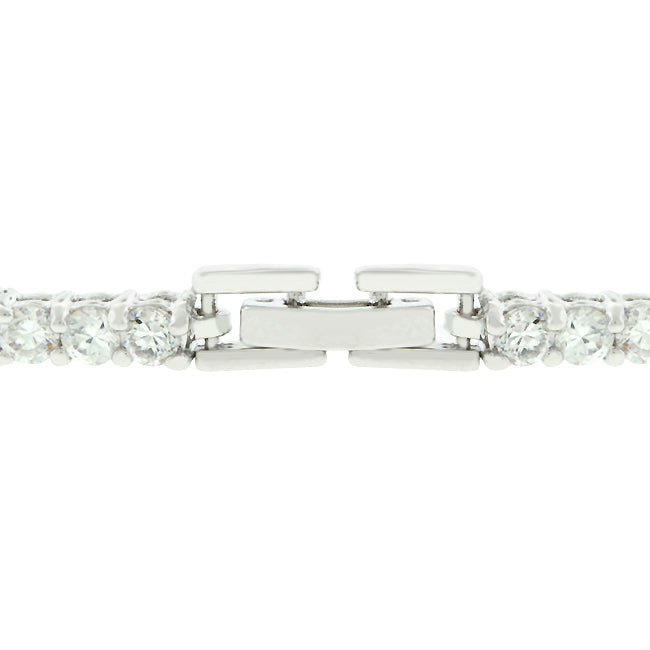 Buy LOVCIA Jewelry Radiant Trio Cubic Zirconia Tennis Bracelet - Latest Trendy Bracelet for Women