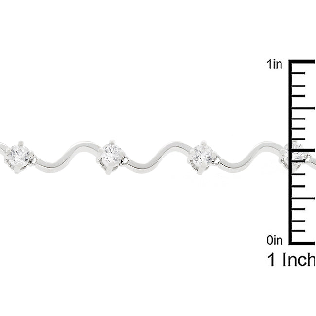 Buy LOVCIA Jewelry Timeless Radiance Cubic Zirconia Bracelet - Latest Trendy Bracelet for Women