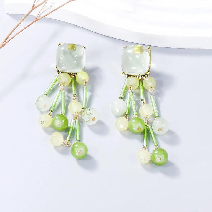 LOVCIA Chic Acrylic Drop Earrings for Women