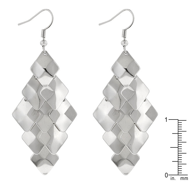 LOVCIA Platinum Luster Renaissance Earrings