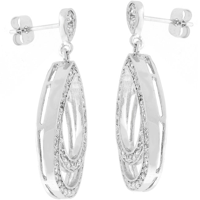 LOVCIA Glistening Evening Teardrop Earrings