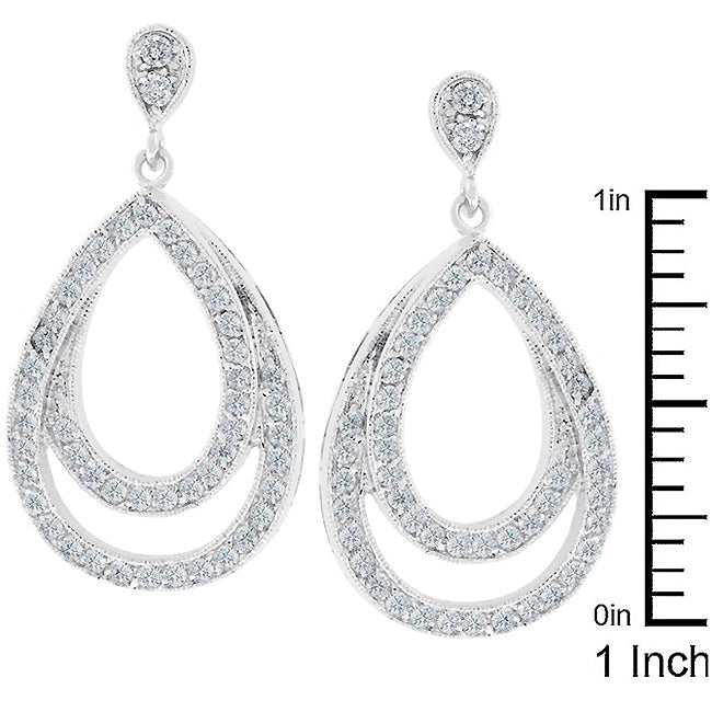 LOVCIA Glistening Evening Teardrop Earrings