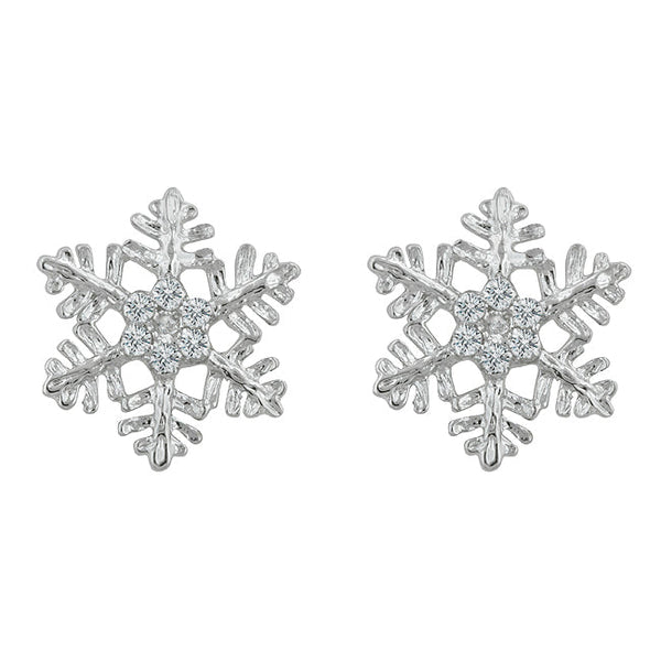 LOVCIA Winter Wonderland Snowflake Earrings