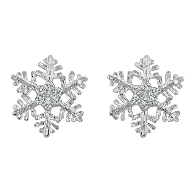 LOVCIA Winter Wonderland Snowflake Earrings